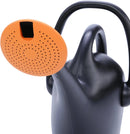 Bloem Easy Pour Watering Can Black with Orange Sprinkler Head