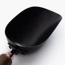 Barebones Garden Scoop Stainless Steel with Walnut Handle